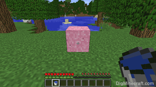 make pink concrete