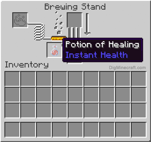 Completed potion of healing