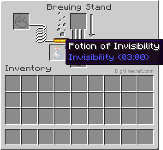 Completed potion of invisibility