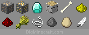 Materials in Minecraft