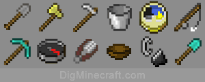 Tool items in Minecraft