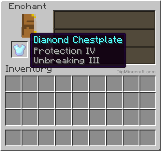 enchanted diamond armor minecraft