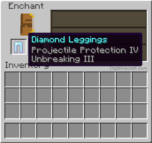 minecraft diamond leggings