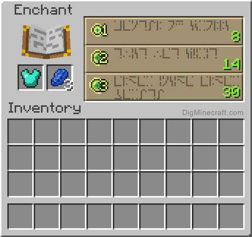 How To Make An Enchanted Diamond Chestplate In Minecraft