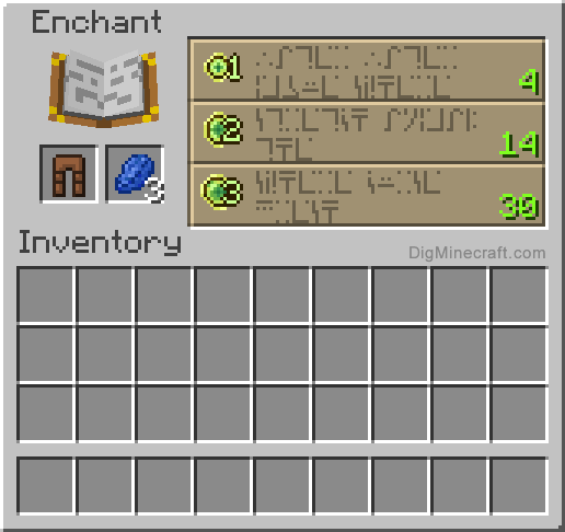How to make Enchanted Leather Pants in Minecraft
