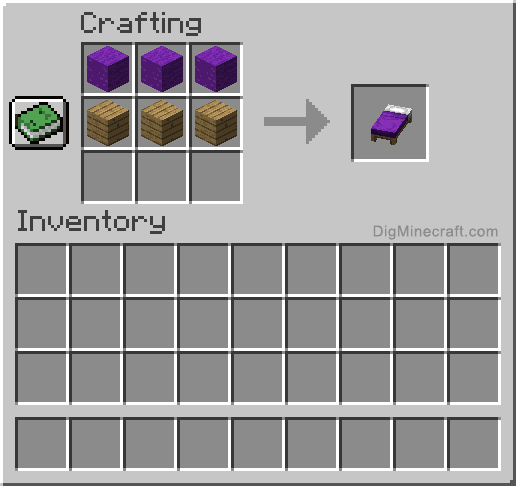 How to Craft a Bed in Minecraft: 5 Steps (with Pictures) - wikiHow