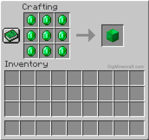 How To Make A Block Of Emerald In Minecraft