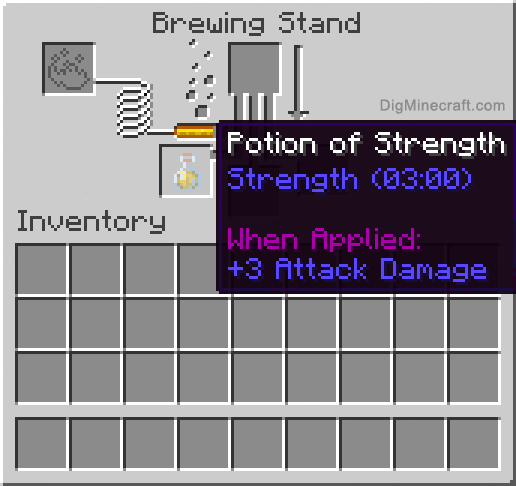potion of strength minecraft