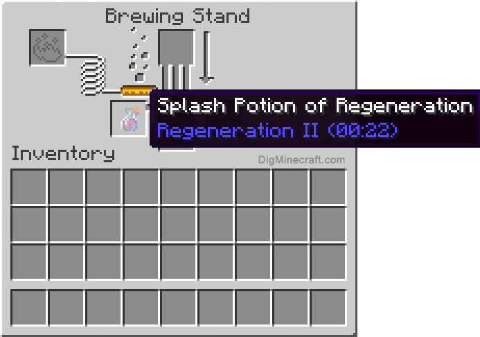 potion of regeneration minecraft