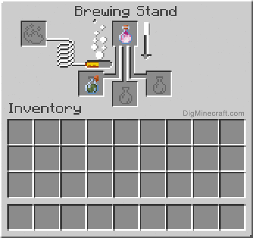 How To Make A Lingering Potion Of Poison 0 11 In Minecraft