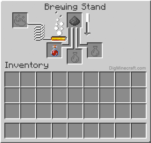 How To Make A Splash Potion Of Healing Instant Health In Minecraft