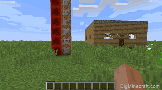 Building block house minecraft