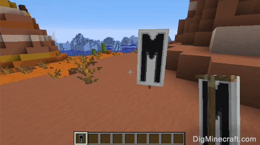How To Make A Letter M Banner In Minecraft
