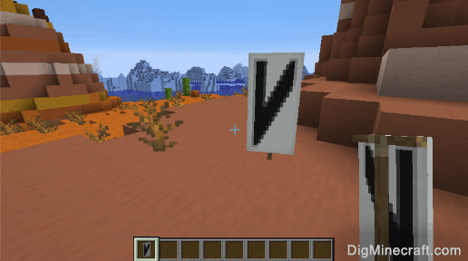 How To Make A Letter V Banner In Minecraft