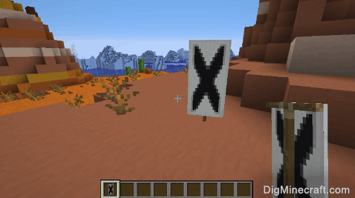 How To Make A Letter X Banner In Minecraft