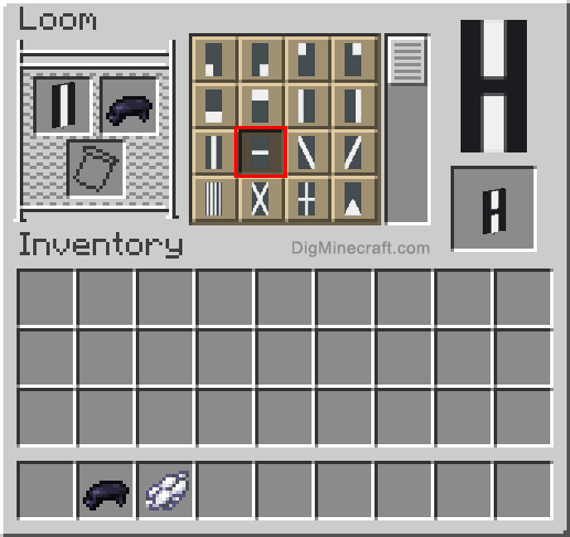 How To Make A Letter A Banner In Minecraft