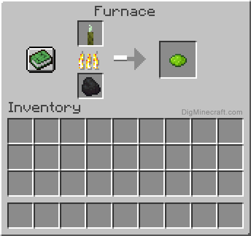 Crafting recipe for lime dye