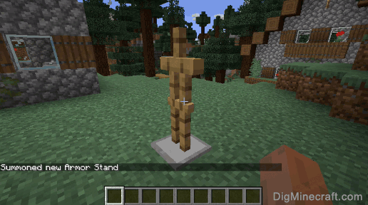 How To Summon An Armor Stand In Minecraft
