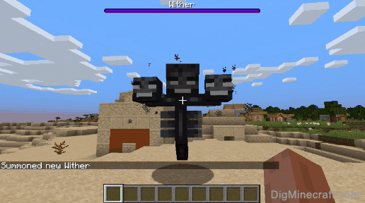 completed summon wither boss