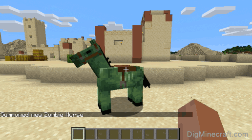 How to get zombie horses in minecraft survival