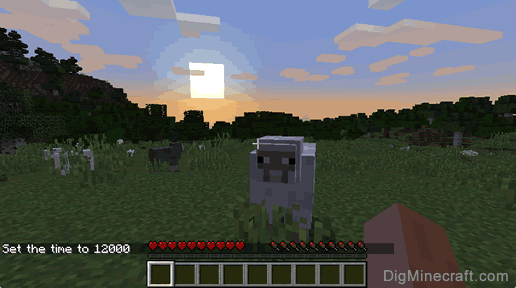 How To Set Time To Sunrise In Minecraft