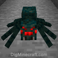 minecraft cave spider wallpaper
