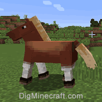 Horse In Minecraft