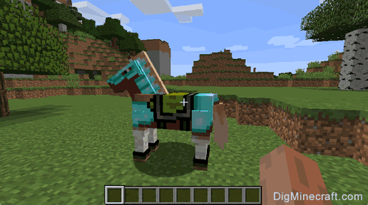 How to make diamond horse armor in minecraft survival