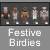 festive birdies skin pack