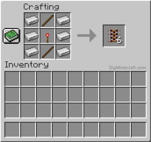 How To Make Activator Rails In Minecraft