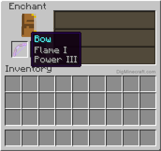 How to make an Enchanted Bow in Minecraft